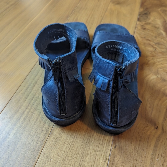 Fly London Mexu sandals navy blue size 40 - Picture 3 of 5